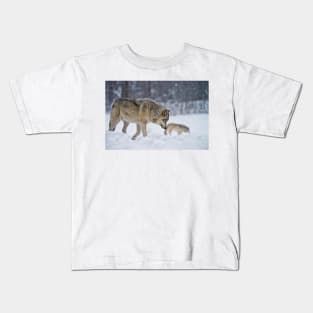 Timber Wolves Kids T-Shirt